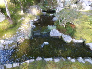 銀閣寺　お茶の井　庭園
